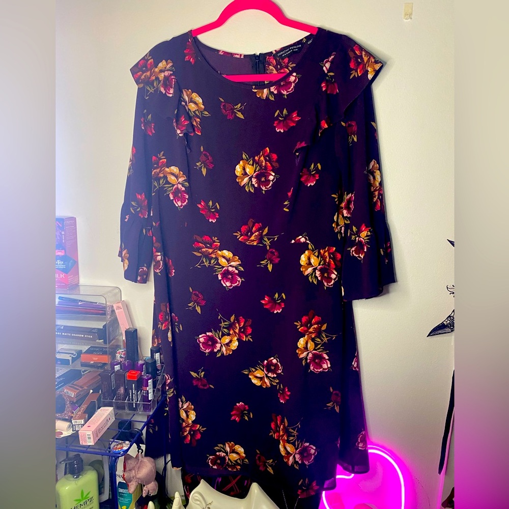 Floral Ruffle Dress